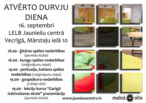 Atverto durvju diena _Jauniesu centrs